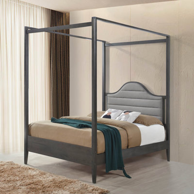 Grand lit à baldaquin YDT Upholstery | Meubles de chambre à coucher en bois
