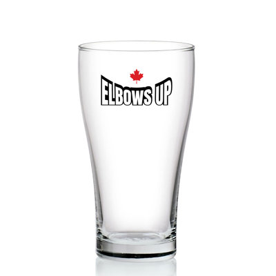 Verre à bière Elbows Up - paquet de 6