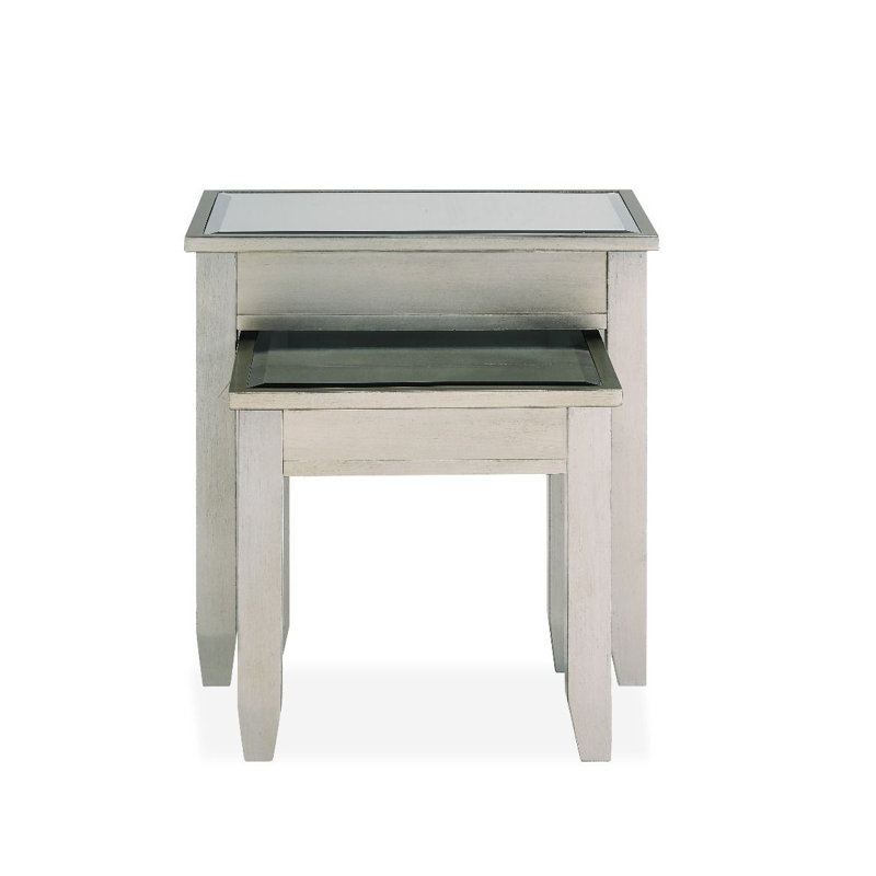 Christopher Glass Top Nesting Tables