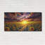 Art mural en métal August Grove® «Sunflower Field Sunrise» par Rey Klimt-85809384