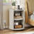 Round End Table with Charging Station-152040245-152442630