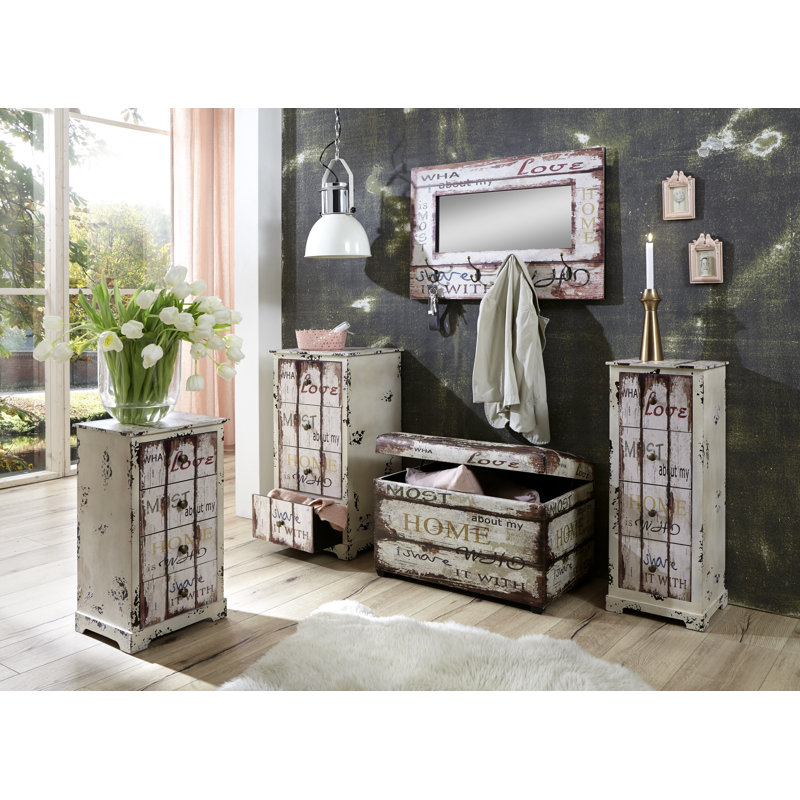 Alfaro Wall 4 - Hook Wall Mounted Coat Rack
