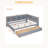 Wooden Daybed With 2 Drawers-866013143-866013141