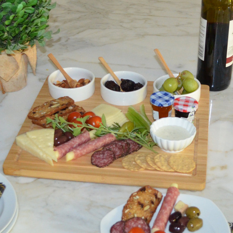 Ensemble de panneaux de fromage 7 pièces à ensemble de 7 pièces card, P