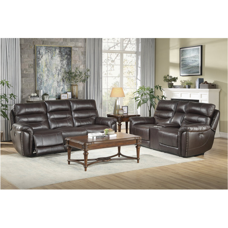 Bruce Leather Power Recliner