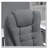 Vinsetto Executive Office Chair With Footrest,Linen-Fabric Computer Chair