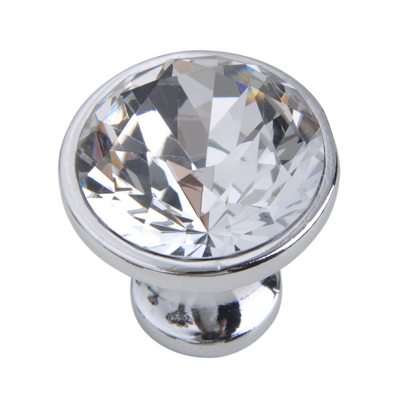 Poignée anneaux Utopia Alley Gleam Crystal