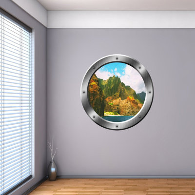 Landscape & Nature Non-Wall Damaging Wall Decal