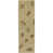 Tapis de couloir beige