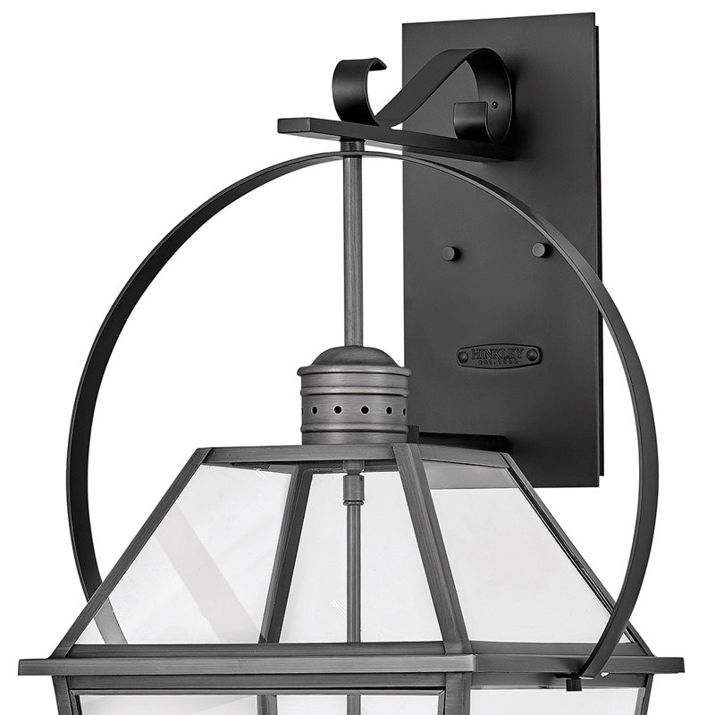 Nouvvelle 30.75" Three-Light Outdoor Wall Mount Lantern