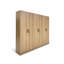 Armoire de rangement polyvalente en chêne Modex (ensemble de 3 pièces)-1952786840-1952786845