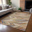 Tapis mid-century moderne lavable à la machine intérieur / extérieur Chantille ACN2475-2123151623-2123151739
