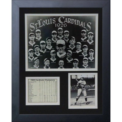 1926 St. Louis Cardinals Framed Memorabilia