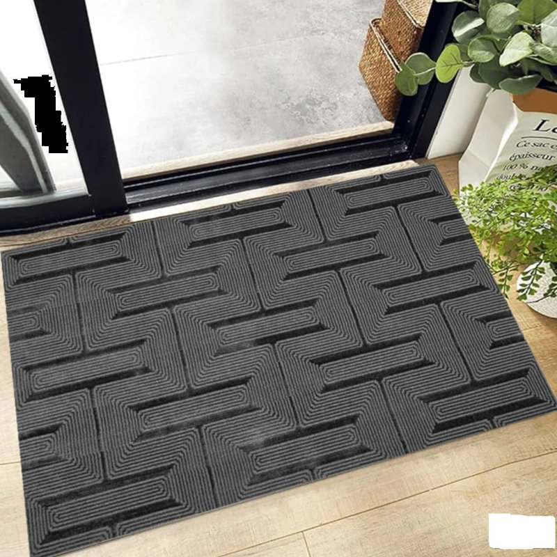 Modern Geometric Area Rug Abstract Textured Carpet For Living Room Bedroom Special Size Long Hallway Rug Floor Mats Small Door Mats