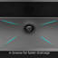 Évier de cuisine encastré à simple cuve en acier inoxydable 33 x 19 x 10 po-116492932