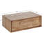 Tablette murale flottante en bois massif avec tiroirs Geoffry Mango-1636974641