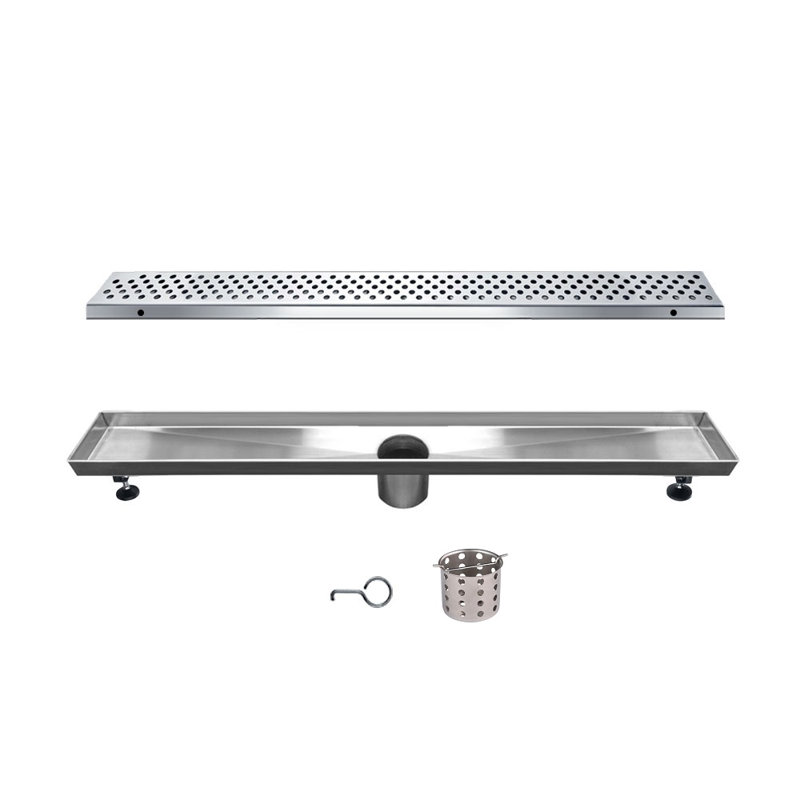 32 Inch Long Stainless Steel Amazon River Linear Floor Shower Drain