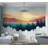 Premium Peel & Stick Wall Mural - Sunset Mountain Landscape-720782529
