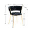 Velvet Tufted Dining Chair(set Of 2)-81437505