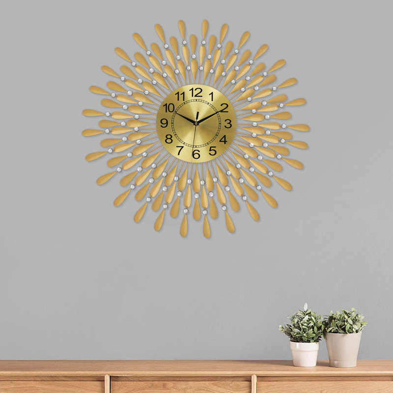Avilene Metal Wall Clock
