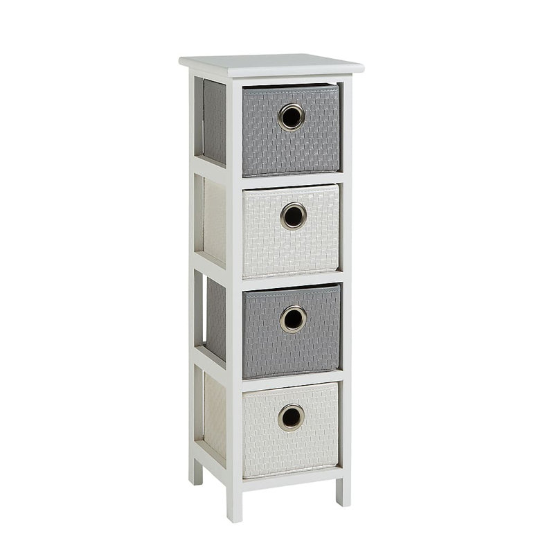 Fraga Fully Assembled 4 Drawer Storage
