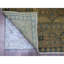 8'x9'1" Brown Overdyed Kazak Geometric Hand Knotted All Wool Squarish Rug G20736