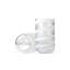 Vase Lyngby, blanc tourbillon, H: 9,8 po-120733447