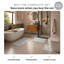 Ensemble de tapis de salle de bain en mousse viscoélastique 3 pièces Demi-Lune-128649706