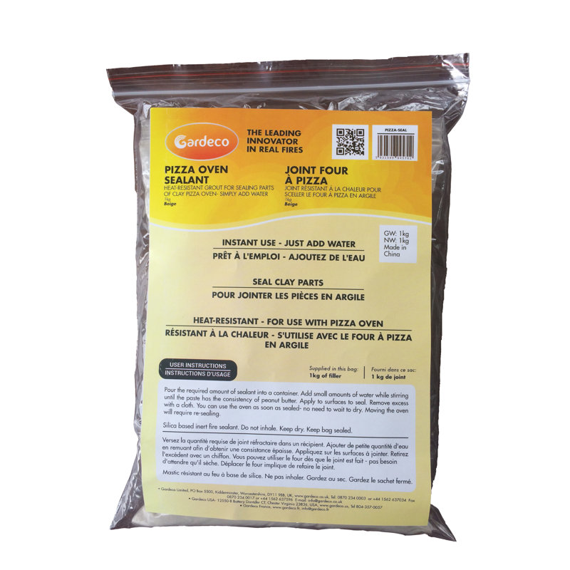 Gardeco Clay Mix 20cm Pizza Oven Sealant