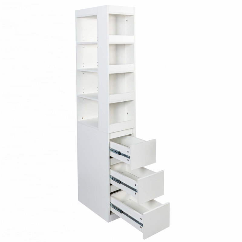 Armoire de rangement H 70,87 ", Blanc