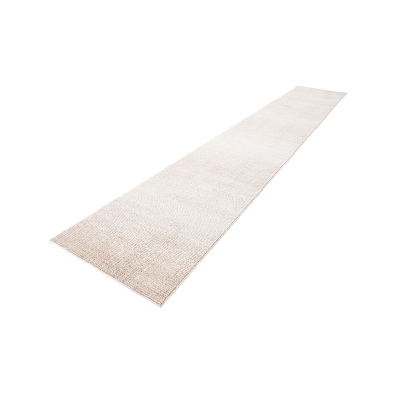 Hulsey Striped Ivory Area Rug, Runner 3'1" x 20'