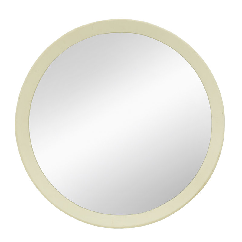 Porthole Wall Mirror with Coastal Style, Light Reflecting