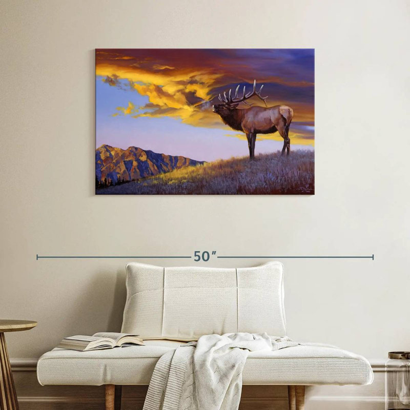 Brampt Reveille, 26" H x 39" W