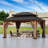 15 Ft. W x 13 Ft. D Aluminum Patio Gazebo