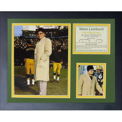 Souvenirs encadrée vince lombardi
