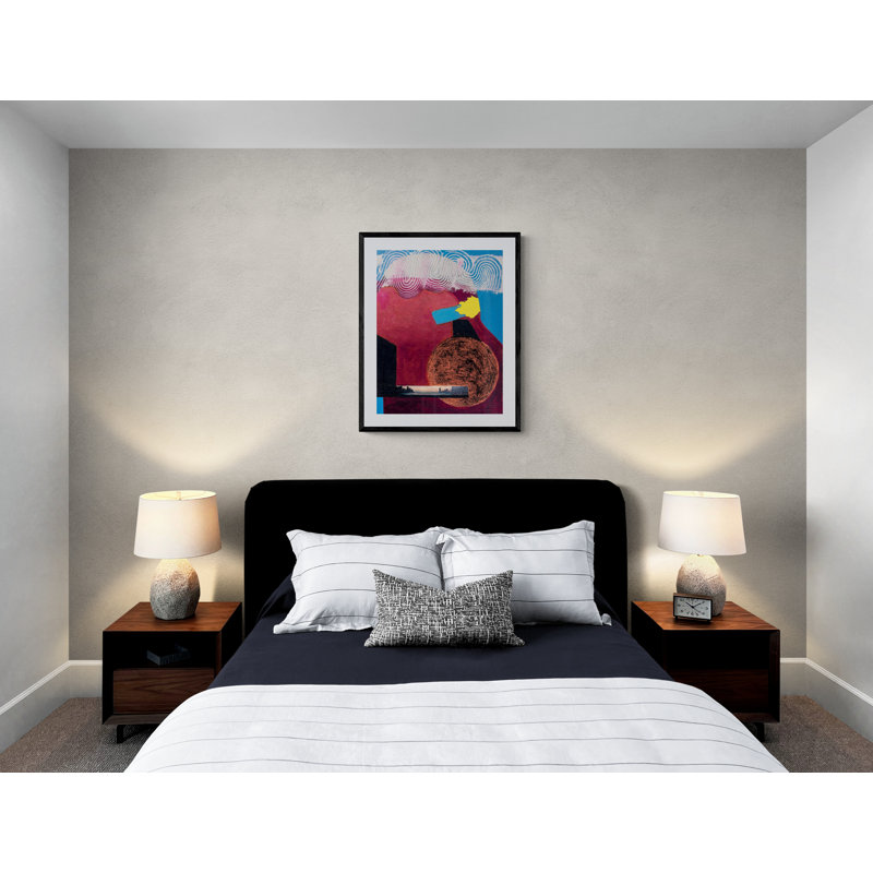 Leaf Print by Karin Batten, Black Framed Paper, 31.25" H x 25.25" W