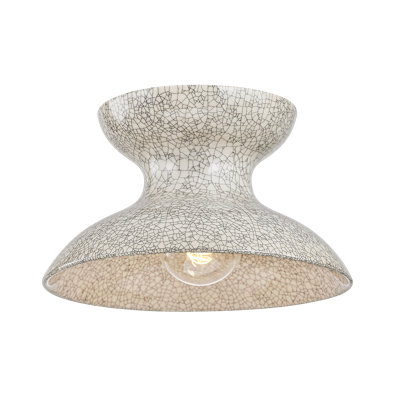 Carina 11" 1-Light Ceramic Flush Mount