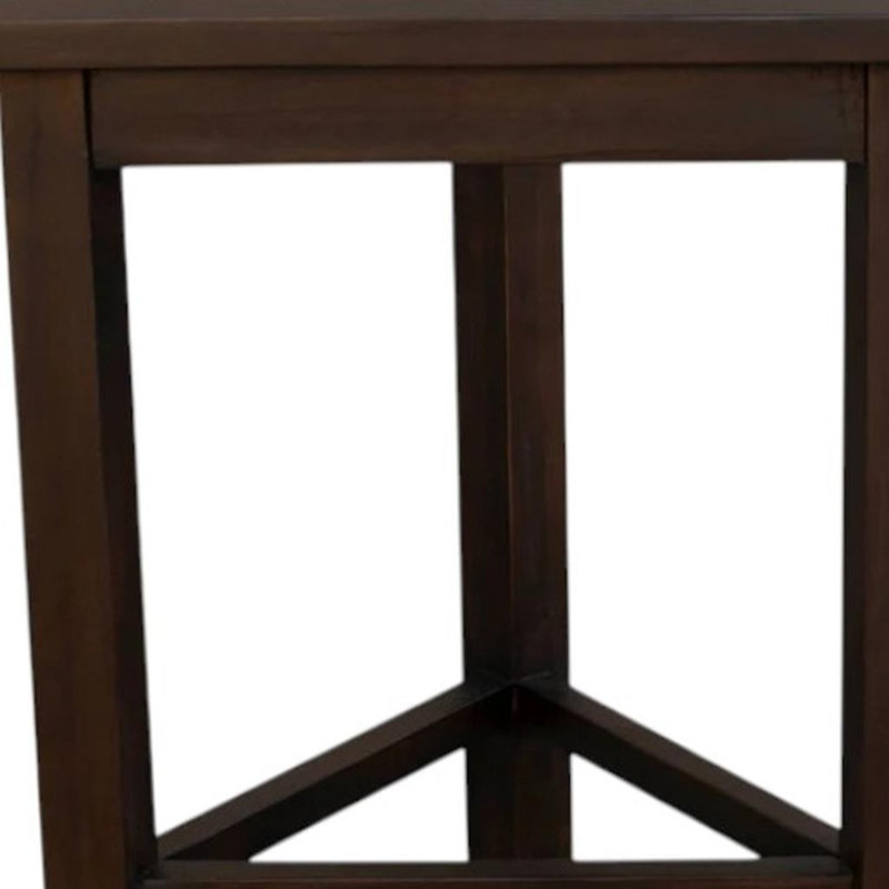 Sup Teak Shower Bench, Dark Teak