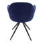 Chaise rembourrée en velours Skywalk-2036862241