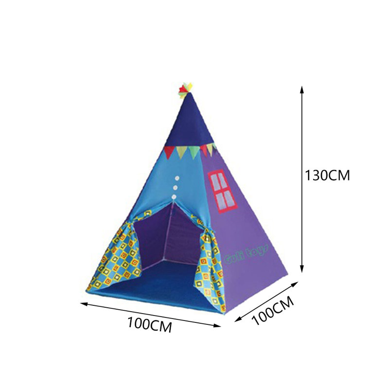 Dorado Freeport Park 100cm W x 100cm D Indoor Polyester Triangular Play Tent