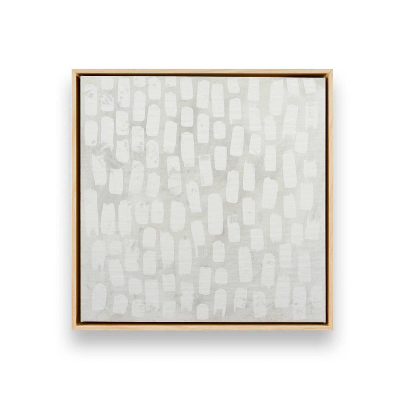 Airy Repetition I, reproduction sur toile dans un cadre, H 32,75 po x l 32,75 po, Érable américain