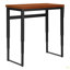 Bureau d'ordinateur, bureau personnel, debout, réglable, L 48 po, travail, stratifié pour ordinateur portable, métal, contemporain, moderne-1347881364-1347881355