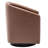Kiersten Faux Leather Swivel Barrel Chair-694441766