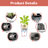 30 In Tall Large Flower Pots Planter With Self-Watering Drainage Holes&Inner Trays Indoor Outdoor Plant Pot With Drain Holes, Water Level Monitor, Inner Bucket For Garden, Patio, Porch, Backyard,Brown-891658553