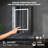 Cormarion Surface Mount Frameless Medicine Cabinet with Mirror and 2 Shelves and LED ligthing-49736684-48968520