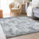 Premium Machine Washable Prisco Gray Rug