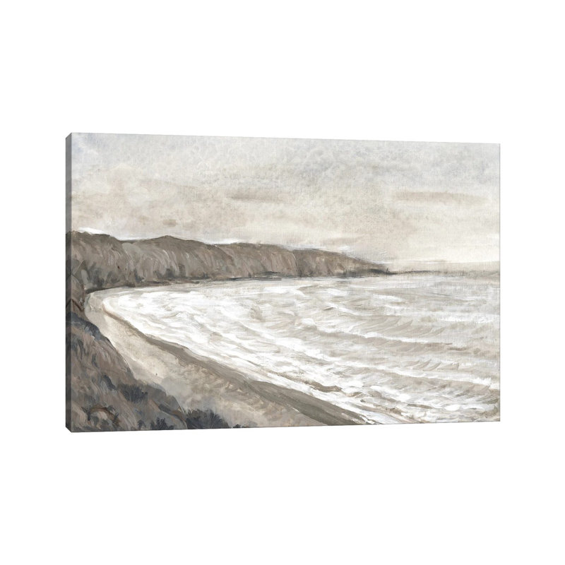 Coastal Shoreline I by Tim OToole - Gallery-Wrapped Canvas Giclée on Canvas, No Frame, 30.48 cm H x 45.72 cm W