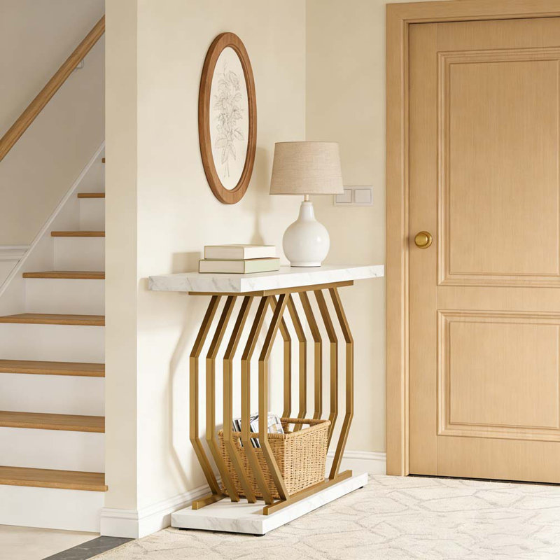 Console, canapé, table d'appoint, table de vestibule