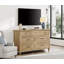 Grande commode avec 14 tiroirs pour la chambre à coucher, commode en bois de ferme-20655668
