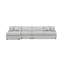 Mila 2-Piece Fabric Sectional-66707626-66707604-66707601